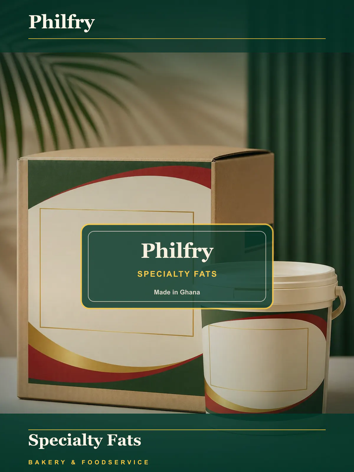 Philfry Specialty Fats — Bakery and foodservice fats for predictable results.