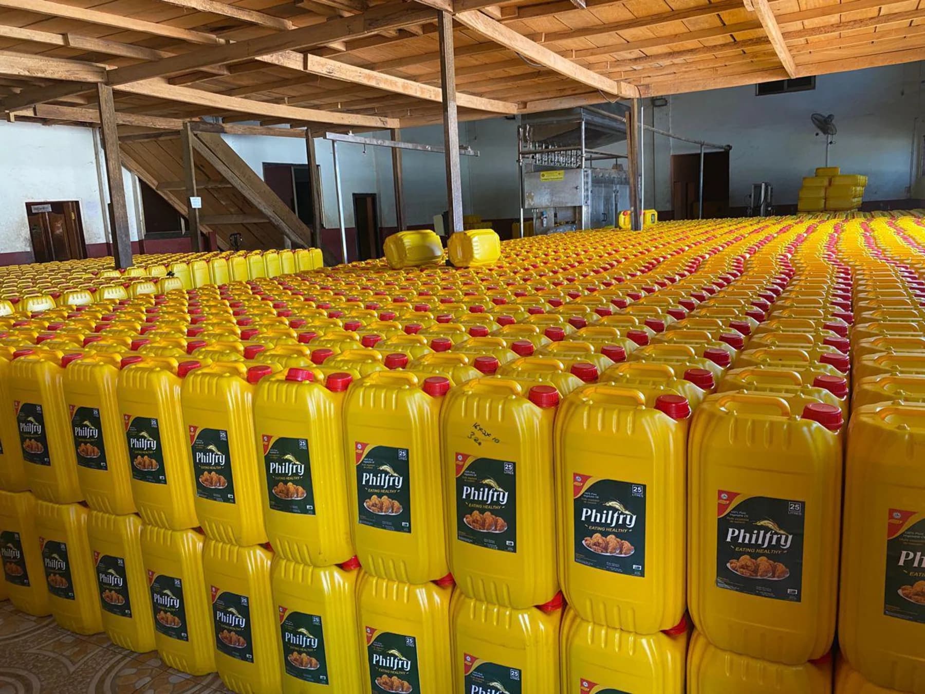 Philfry Vegetable Oil Production Stock